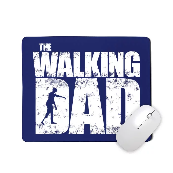 Funny Halloween Zombie For Dad Father Spooky Scary Mousepad