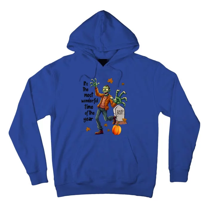 Funny Halloween Zombie Tall Hoodie