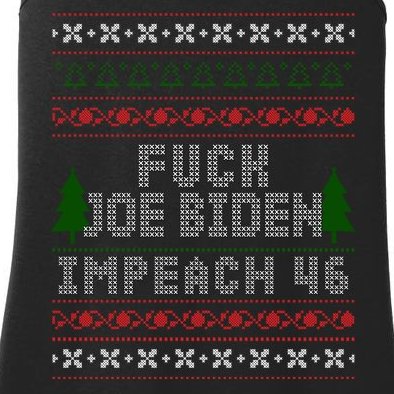 FJB Impeach 46 Anti Biden Ugly Christmas Ladies Essential Tank
