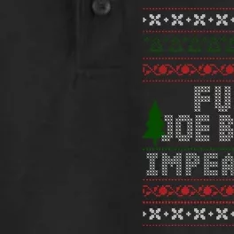 FJB Impeach 46 Anti Biden Ugly Christmas Dry Zone Grid Performance Polo