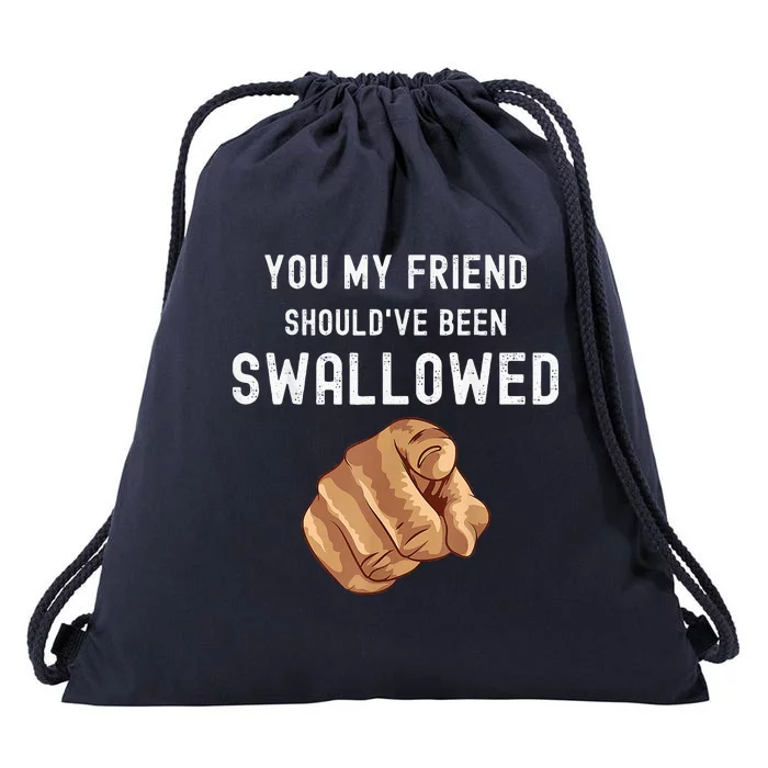 Funny Inappropriate Adult Humor Sarcastic Sex Drawstring Bag