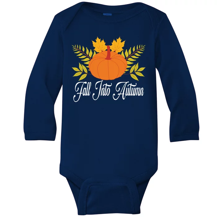 Fall Into Autumn Baby Long Sleeve Bodysuit