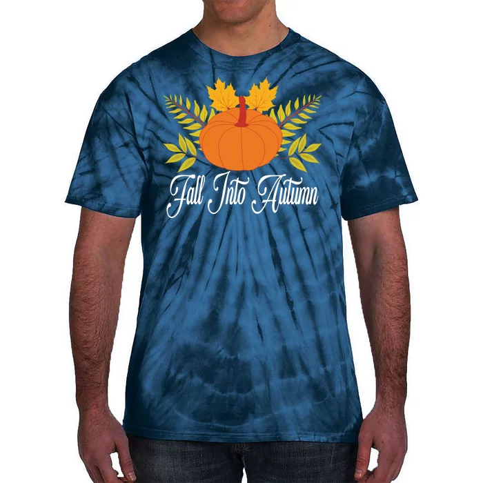 Fall Into Autumn Tie-Dye T-Shirt