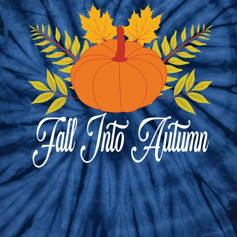 Fall Into Autumn Tie-Dye T-Shirt