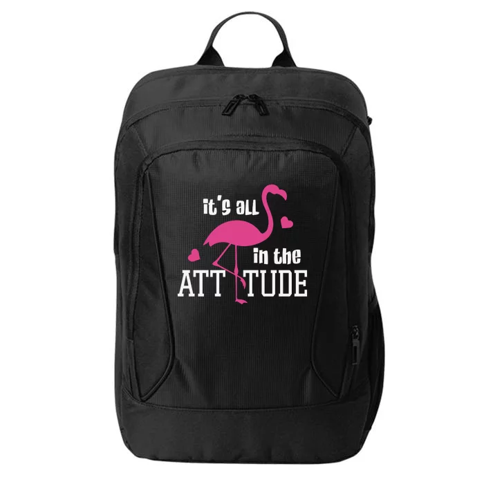 Flamingo It's All In The Attitude City Backpack