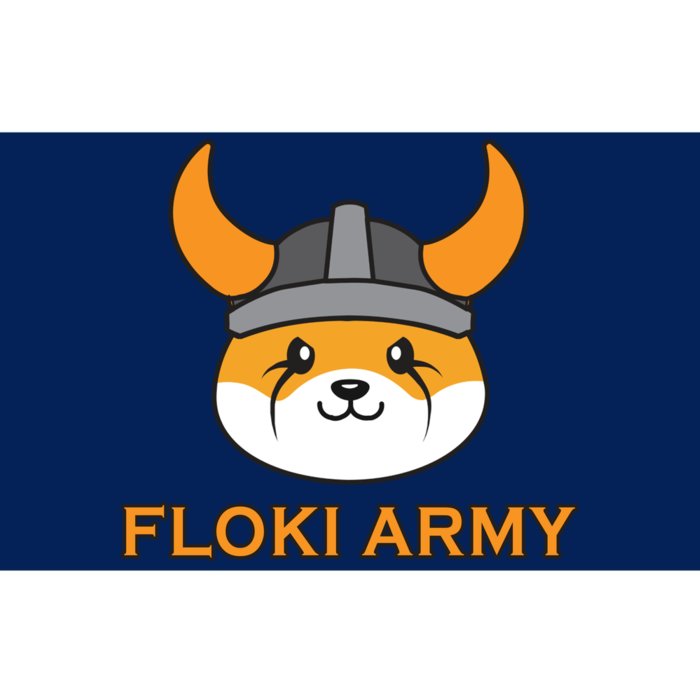 Floki Inu Army Crypto Currency Vikings Crypto Bumper Sticker