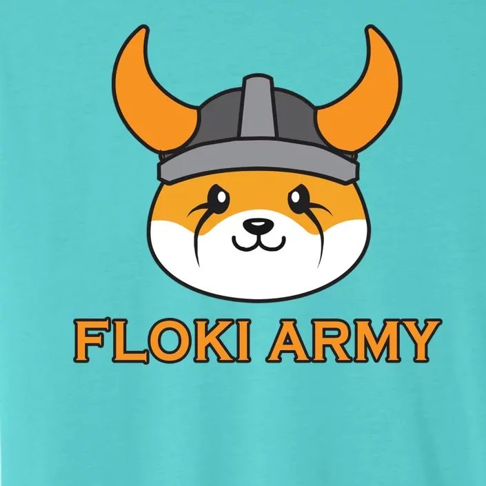 Floki Inu Army Crypto Currency Vikings Crypto ChromaSoft Performance T-Shirt