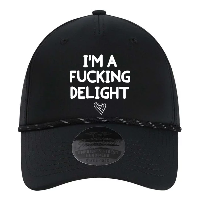 Funny, I'm A Fucking Delight Joke Sarcastic Performance The Dyno Cap