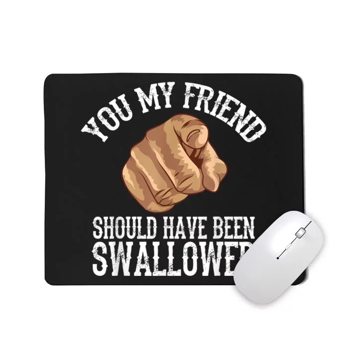 Funny Inappropriate Adult Humor Sarcastic Sex Gift Mousepad