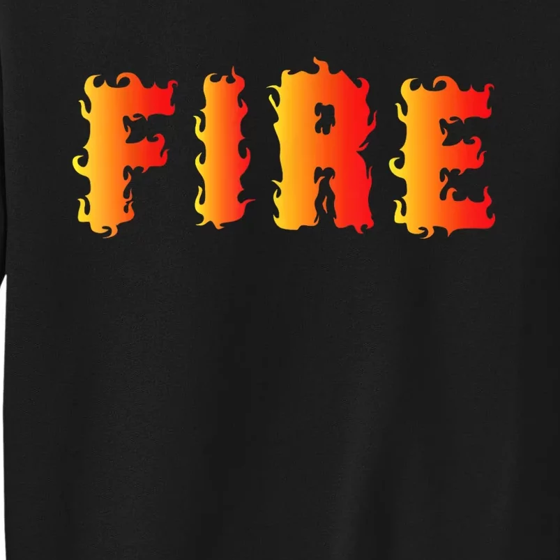 Funny Ice And Fire Costume Halloween Family Matching Tall Sweatshirt