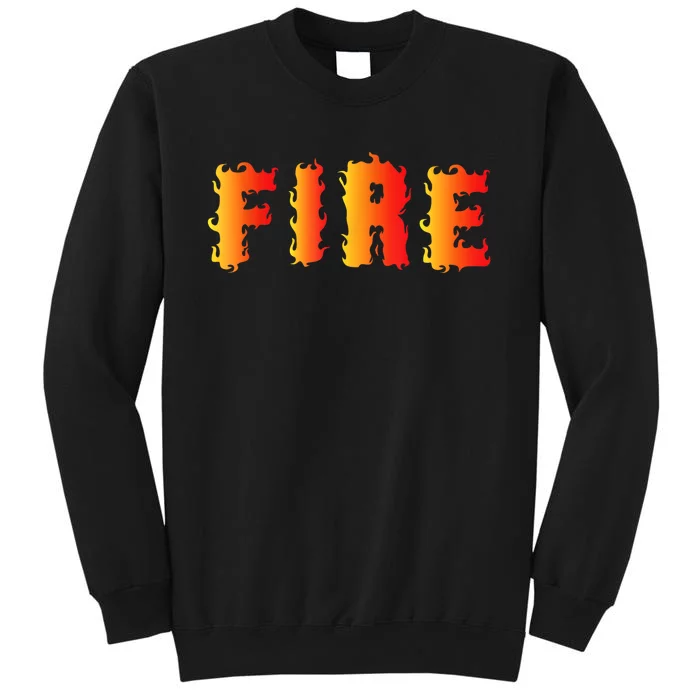 Funny Ice And Fire Costume Halloween Family Matching Tall Sweatshirt