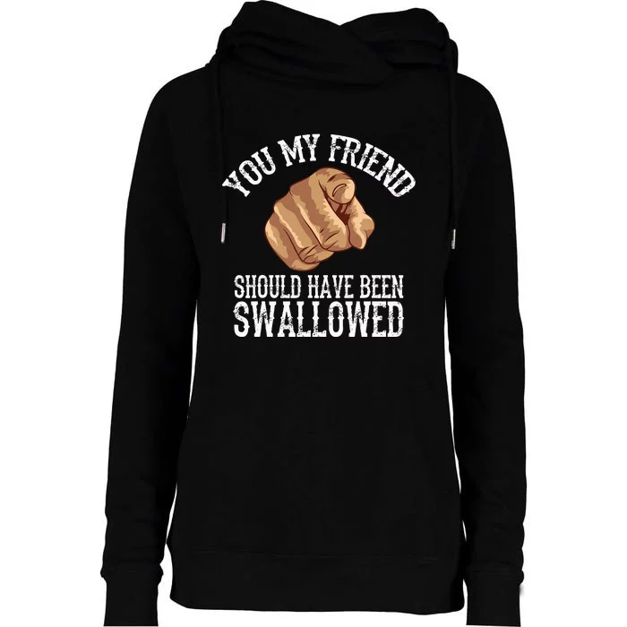 Funny Inappropriate Adult Humor Sarcastic Sex Womens Funnel Neck Pullover Hood