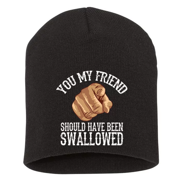 Funny Inappropriate Adult Humor Sarcastic Sex Short Acrylic Beanie