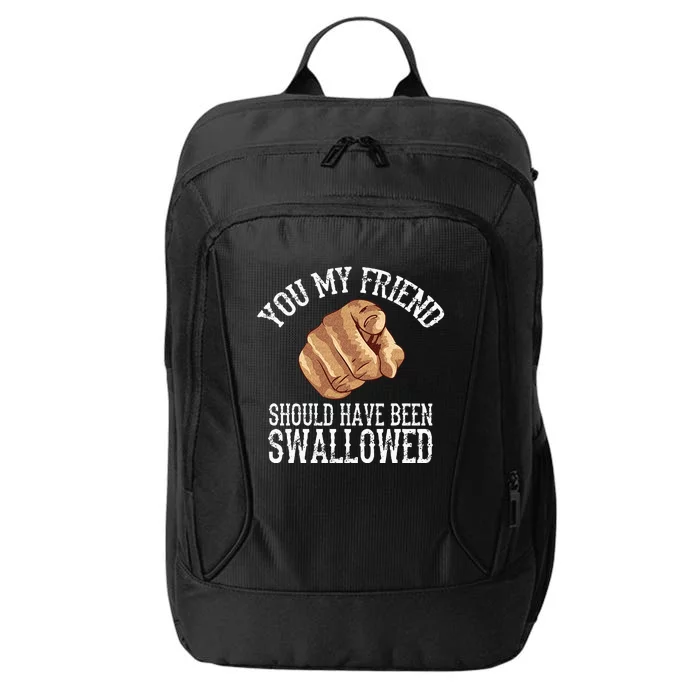 Funny Inappropriate Adult Humor Sarcastic Sex Gift Rude Gag City Backpack