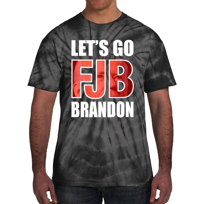 FJB Let's Go Brandon Image Apparel Tie-Dye T-Shirt