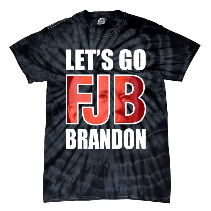 FJB Let's Go Brandon Image Apparel Tie-Dye T-Shirt