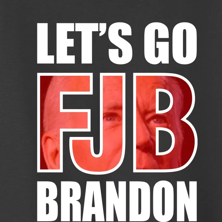 FJB Let's Go Brandon Image Apparel Toddler T-Shirt