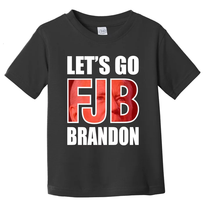 FJB Let's Go Brandon Image Apparel Toddler T-Shirt