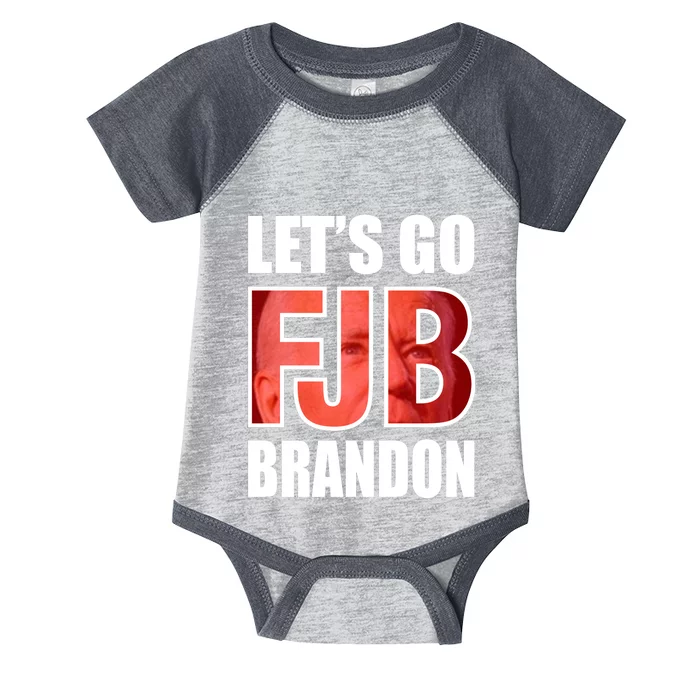 FJB Let's Go Brandon Image Apparel Infant Baby Jersey Bodysuit