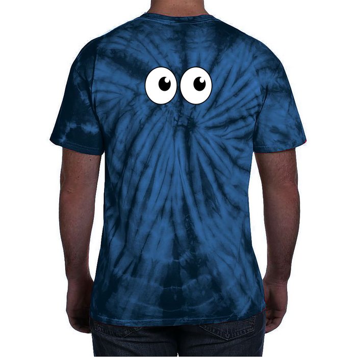 Funny Im A Teacher I Have Eyes In The Back Of My Shirt Front And Back Front & Back Tie-Dye T-Shirt