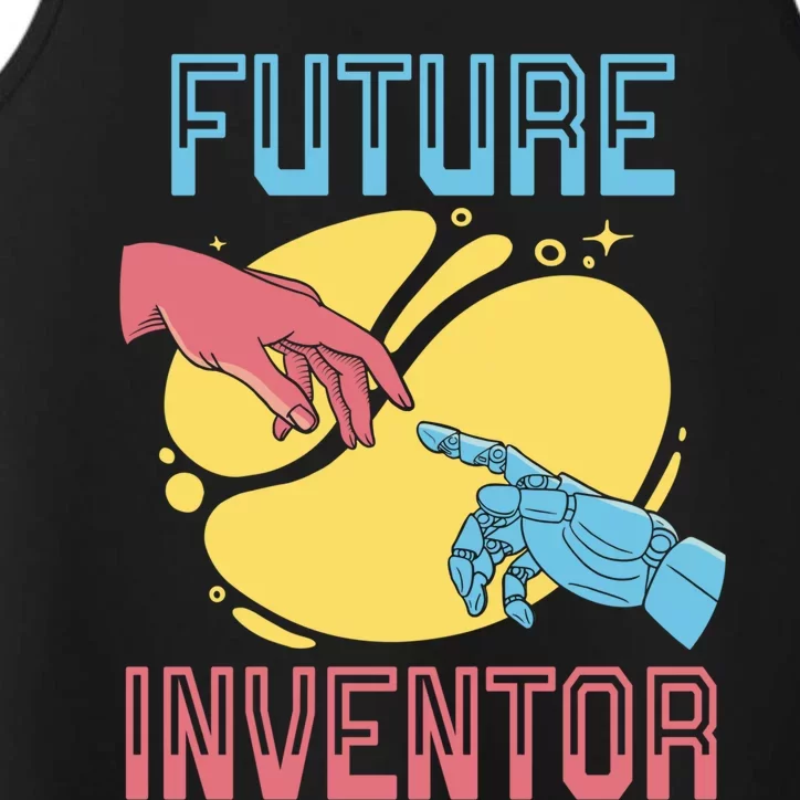 Future Inventor Ai Artificial Intelligence Robotics Cute Gift Performance Tank