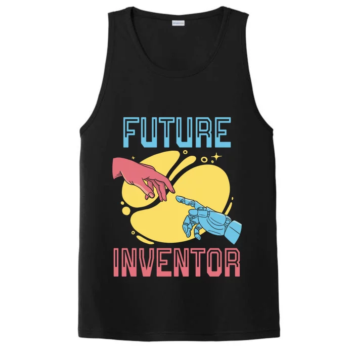 Future Inventor Ai Artificial Intelligence Robotics Cute Gift Performance Tank