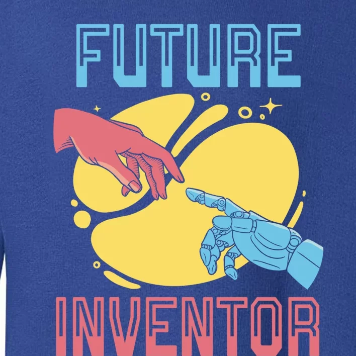 Future Inventor Ai Artificial Intelligence Robotics Cute Gift Toddler Sweatshirt