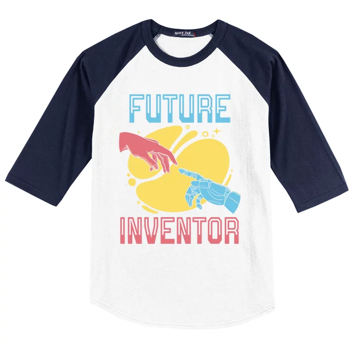 Future Inventor Ai Artificial Intelligence Robotics Cute Gift Baseball Sleeve Shirt