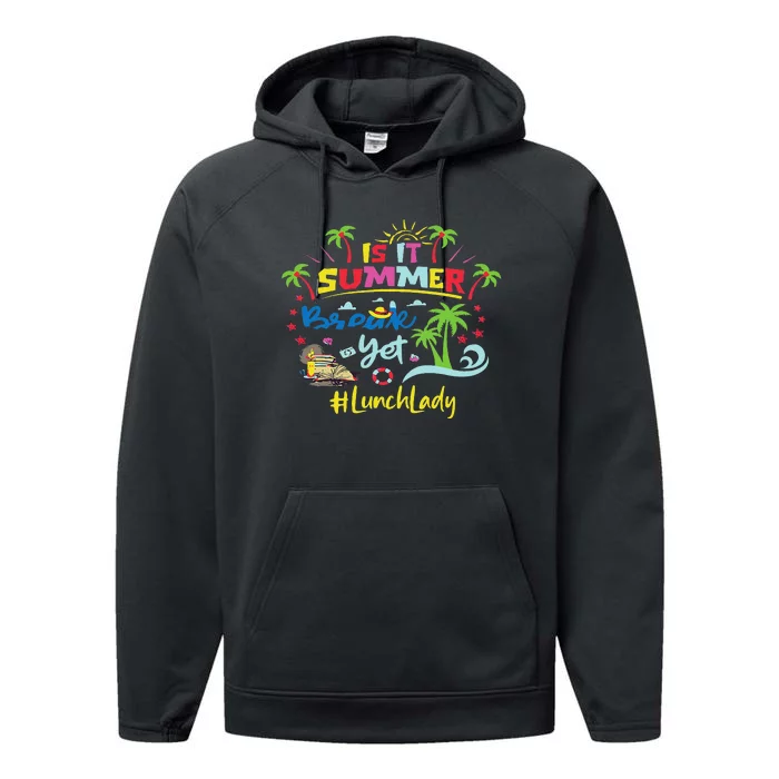 Funny I Am Earning A Summer Break Teacher Performance Fleece Hoodie