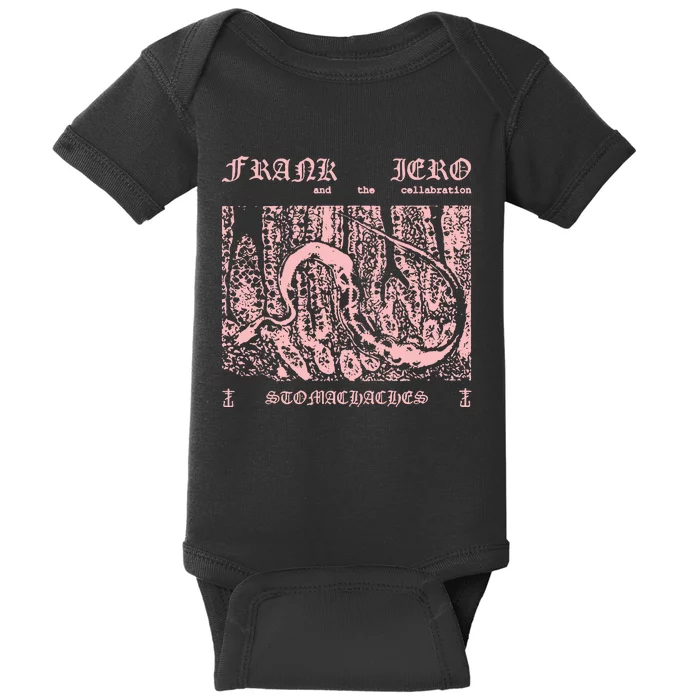 Frank Iero And The Cellabration Stomachaches Keep The Faith Baby Bodysuit