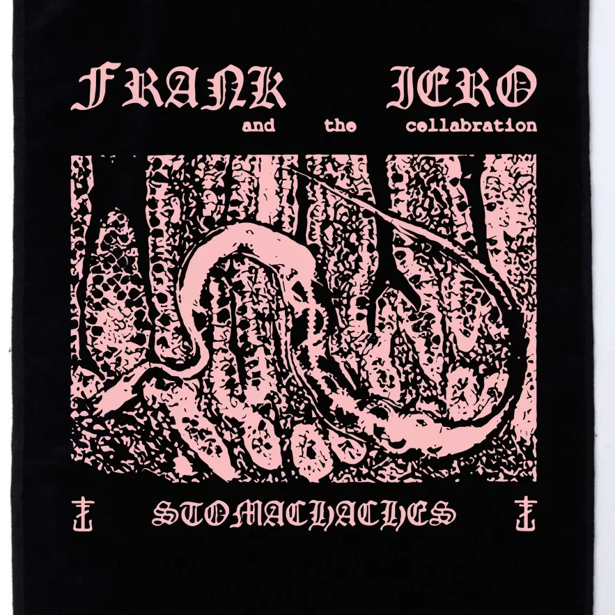 Frank Iero And The Cellabration Stomachaches Keep The Faith Platinum Collection Golf Towel