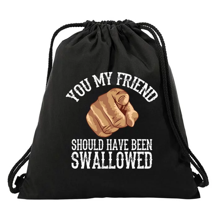 Funny Inappropriate Adult Humor Sarcastic Sex Gift Rude Gag Drawstring Bag