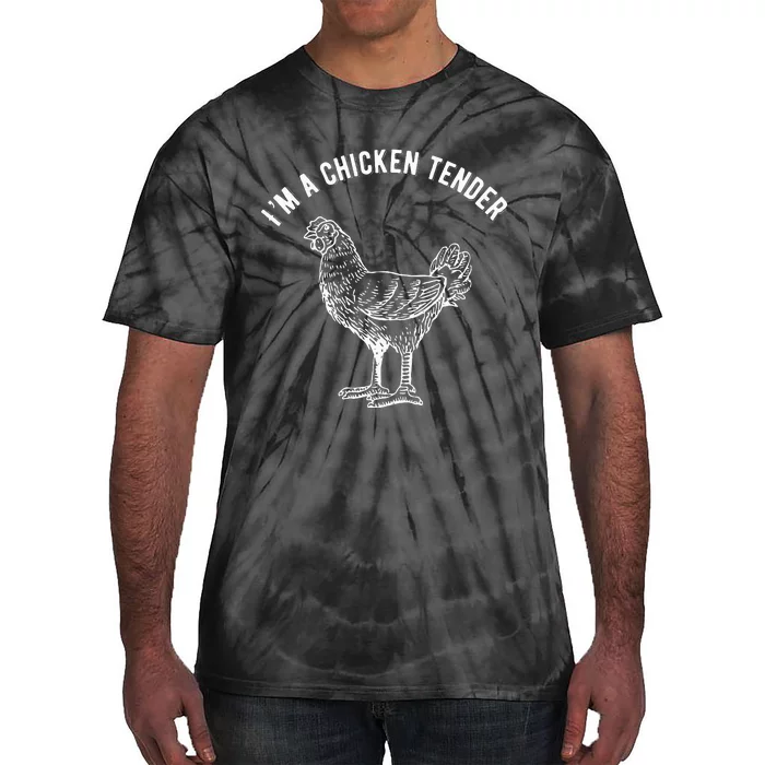 Funny IM A Chicken Tender Tie-Dye T-Shirt