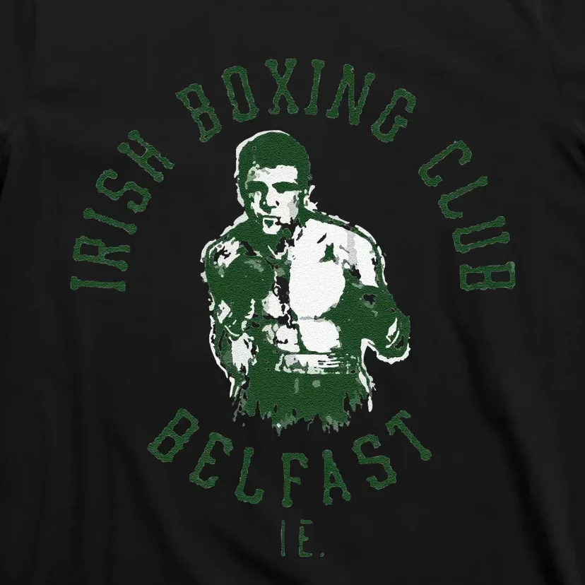 Funny Irish Boxing Club Belfast Graphic T-Shirt