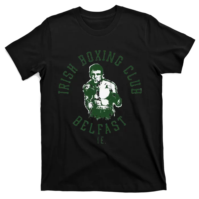 Funny Irish Boxing Club Belfast Graphic T-Shirt