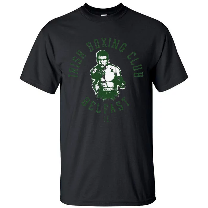 Funny Irish Boxing Club Belfast Graphic Tall T-Shirt