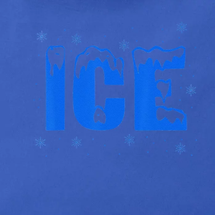 Frozen Ice Bag Funny Halloween Costume Zip Tote Bag