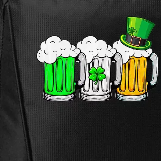 funny Irish Beer Ireland Flag St Pattys Day City Backpack