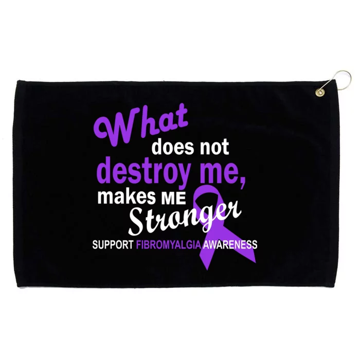 Fibromyalgia Make Me Stronger Grommeted Golf Towel