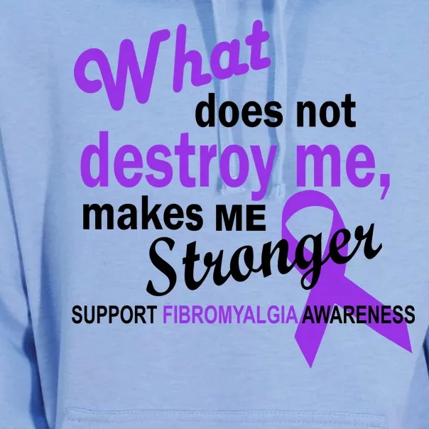 Fibromyalgia Make Me Stronger Unisex Surf Hoodie