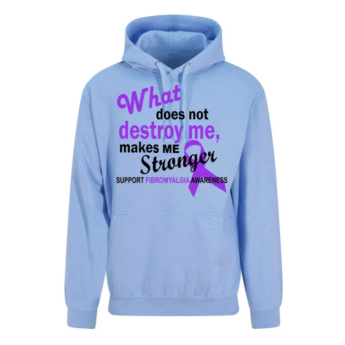 Fibromyalgia Make Me Stronger Unisex Surf Hoodie