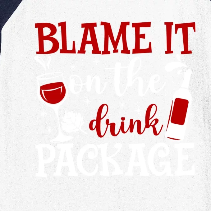 Funny Ing Cruise Alcohol Ers Wine Lover Gift Baseball Sleeve Shirt