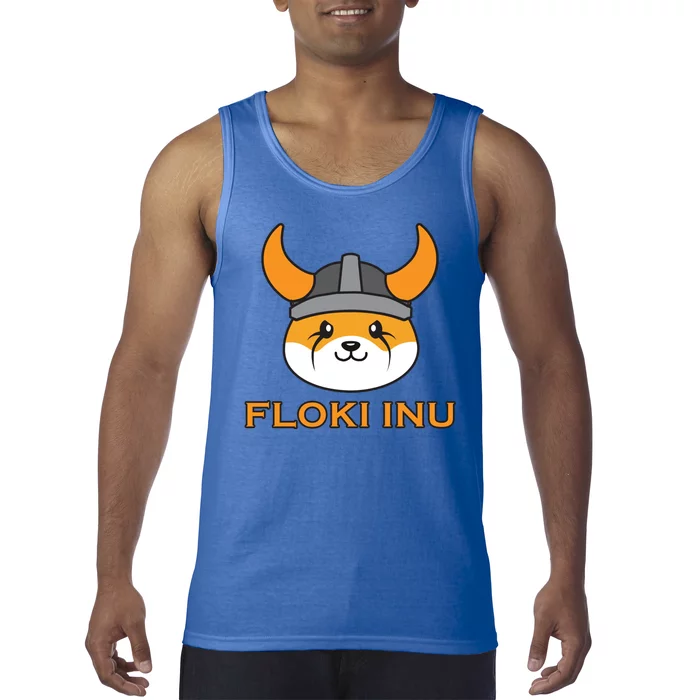 Floki Inu Crypto Currency Vikings Crypto Meme Tank Top