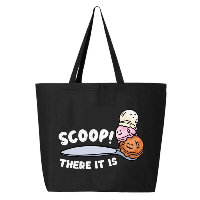 Funny Ice Cream Ice Cream Lover Gift Ice Cream 25L Jumbo Tote