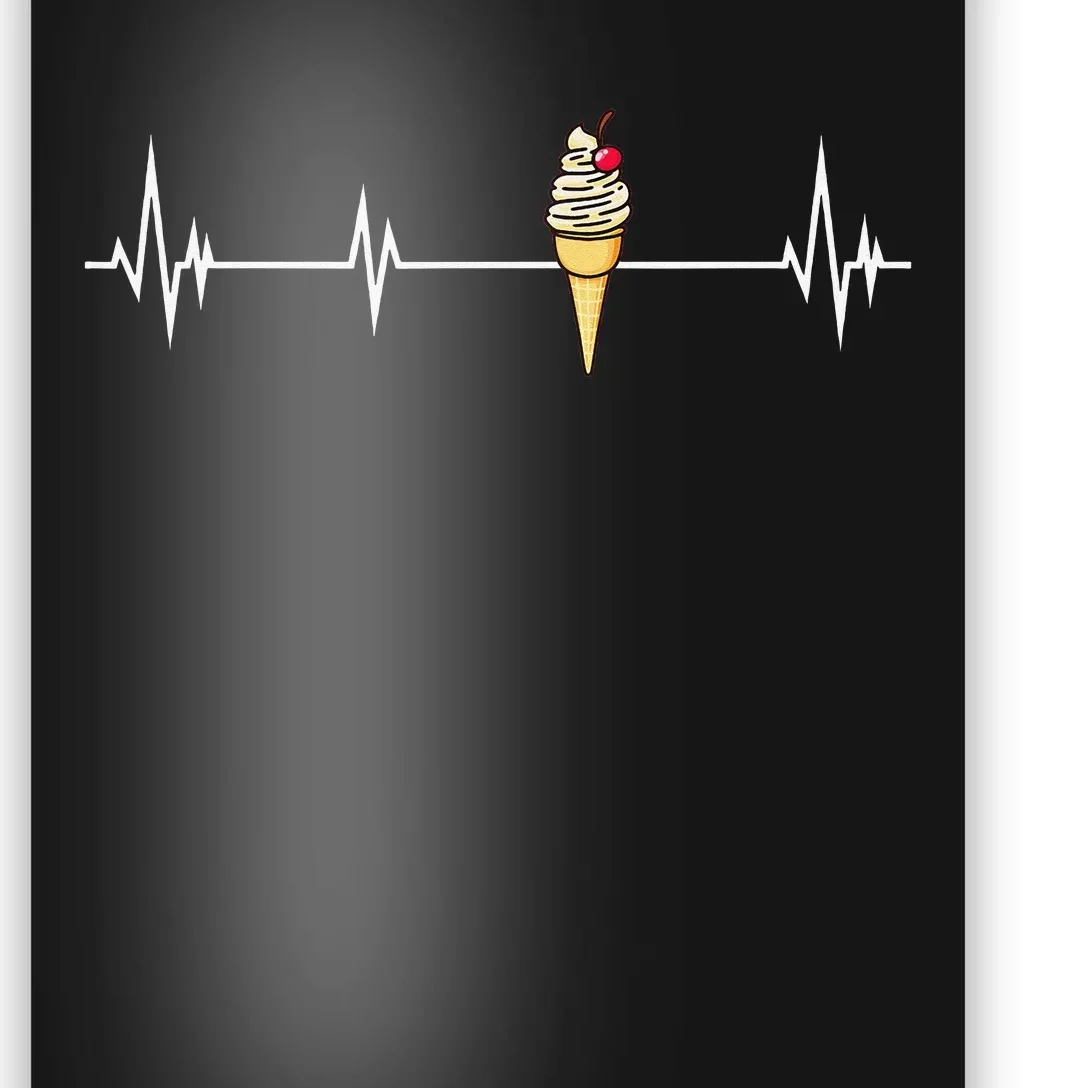 Funny Ice Cream Ice Cream Lover Gift Ice Cream Poster