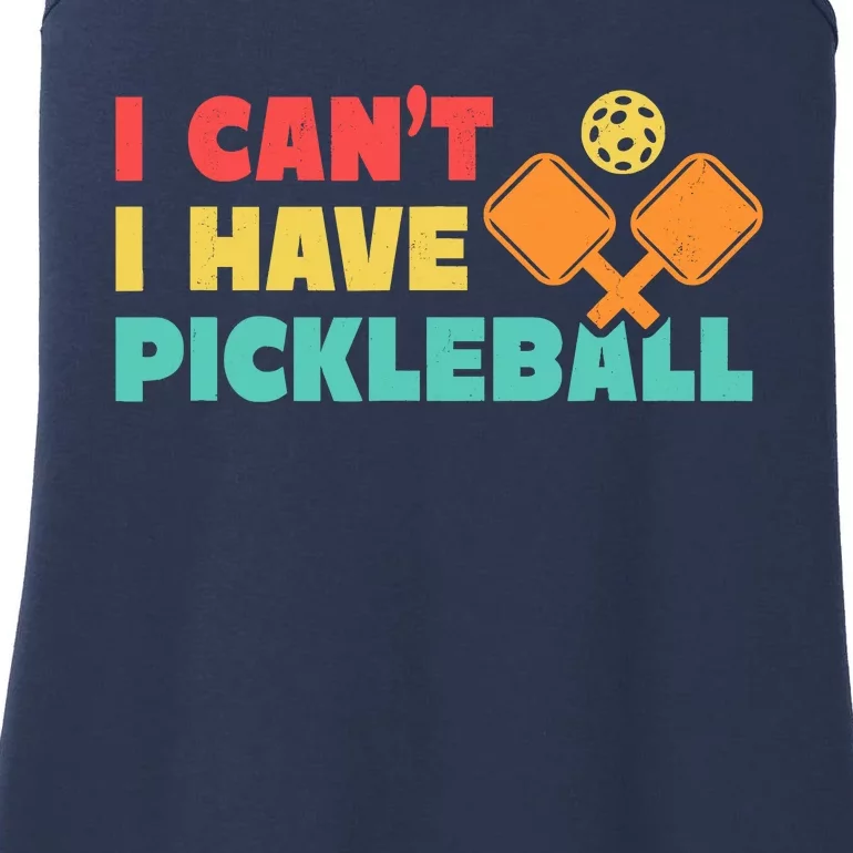 Funny I Cant I Have Pickleball For Pickleball Ladies Essential Tank