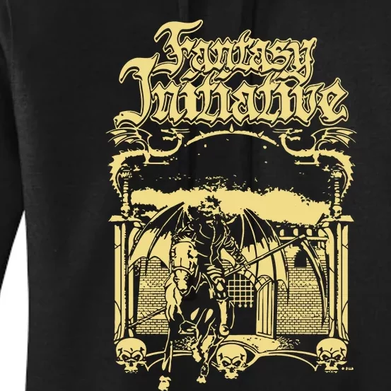 Fantasy Initiative Castle Rider Women's Pullover Hoodie