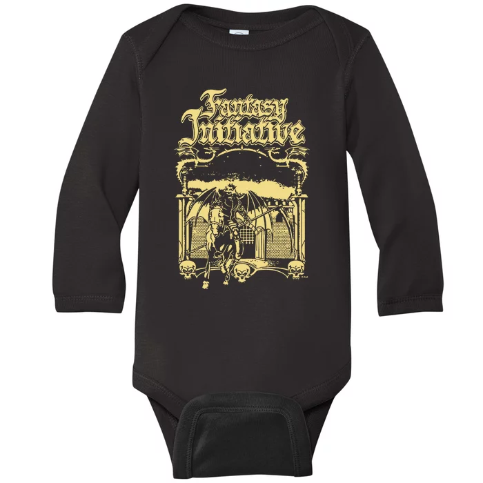 Fantasy Initiative Castle Rider Baby Long Sleeve Bodysuit