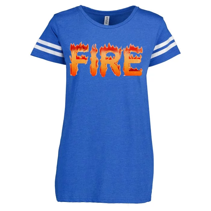 Fire Ice Costume Couple Matching Family Halloween Party Enza Ladies Jersey Football T-Shirt