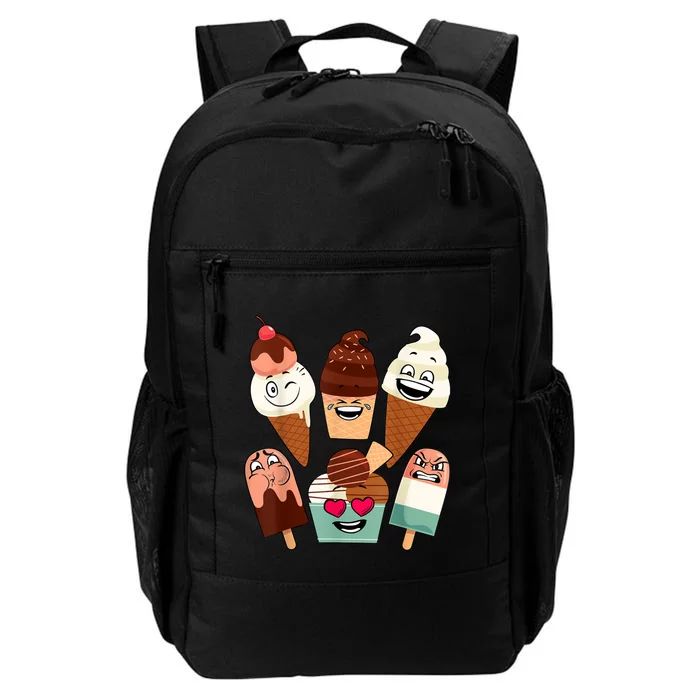 Funny Ice Cream Art For Boy Girl Ice Cream Lovers Daily Commute Backpack